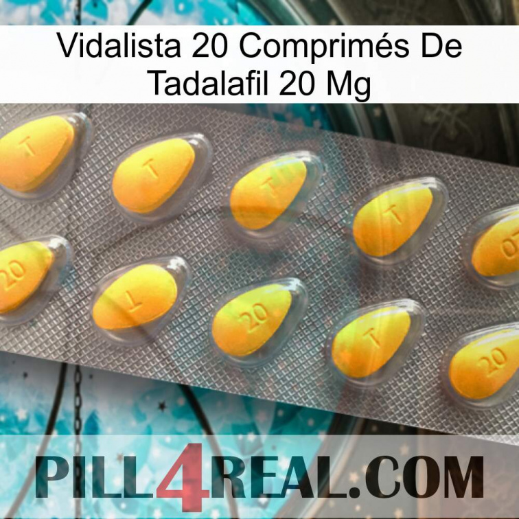 Vidalista 20 Comprimés De Tadalafil 20 Mg cialis1